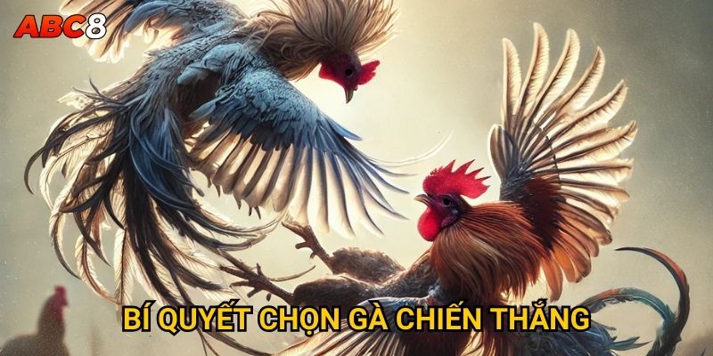 Bí quyết chọn gà chiến thắng
