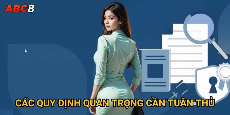 Điều khoản sử dụng ACB8 quy định những gì cần biết? 2 Các quy định quan trọng cần tuân thủ